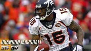 Brandon Marshall Underrated Legend WR Highlights  NFL Legends [upl. by Suqram]