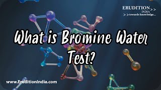 What is Bromine Water Test Organic Chemistry  Carbon amp Its Compounds  Class X Level [upl. by Bail765]