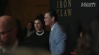 John Cena and Shay Shariatzadeh Steal the Show at The Iron Claw Premiere [upl. by Jaclin364]