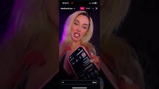 Lacikaysomers Instagram Live 33 ⚫️🔴 [upl. by Broek145]