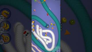 Worms zone pro slither snake top01 best snake rank01 shorts worms snake gaming viral snakes [upl. by Atived273]