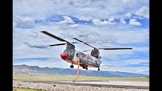 Billings Flying Service CH47 Chinook MRO [upl. by Anikal764]