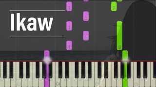 Ikaw  Yeng Constantino  Easy Piano Tutorial [upl. by Yor]