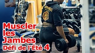 Séance de Musculation des Jambes Pour Sécher Défi 04 [upl. by Ailecara9]