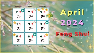 April 2024 Monthly Flying Star Feng Shui Analysis [upl. by Eleirbag943]