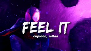 FEEL IT  CupidonMilaa lyrics [upl. by Cattier]