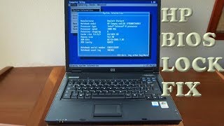 HP NX6110 wifi bios unlock no whitelist [upl. by Natanoj337]