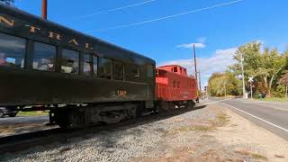 Woodstown Central RR more Pumpkin Express [upl. by Ainuj]