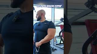 An Effective Brachioradialis Exercise Well Worth A Try brachioradialis cablecurls bigarms [upl. by Lutim]