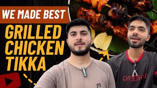 Chicken bbq  grilled chicken  Barbecue آج بنایا [upl. by Teraj801]