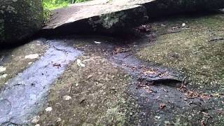 AL Coble carving at Spanglers Spring Gettysburg Battlefield [upl. by Sapienza279]