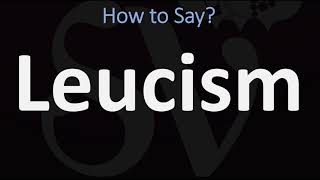 How to Pronounce Leucism CORRECTLY [upl. by Oilisab]