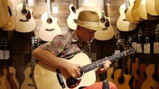 Dolphin Guitars  HEADWAY（MOMOSE）：OM2016 Custom Vine Jacaranda [upl. by Eenyaj489]