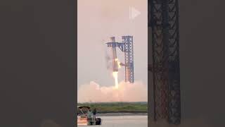 SpaceX Superheavy Booster Landing  Spectator View  Normal amp Super Slow Motion [upl. by Wrennie264]