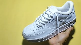 Cara Keren Mengikat tali Sepatu SAntai Nike Air Force 1  Tips amp Trik [upl. by Alarick]