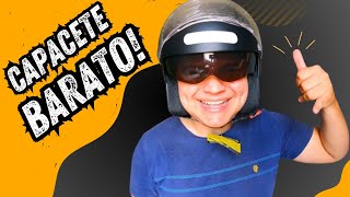 CAPACETE NOVO BARATINHO UNBOXING E COMPARAÇÕES VALE A PENA COMPRAR [upl. by Nivert]