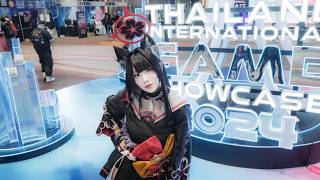 Cosplay Thailand International Game Showcase 2024 TGS TIGS [upl. by Vola640]