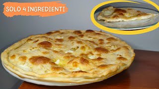 Focaccia di Recco senza lievito fatta in casa [upl. by Noda587]