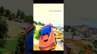 Gta v car stunt Chevrolet Corvette rockstar gta technogamerz viralvideo gaming shorts [upl. by Htiek]