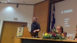 Bitcoin presentation with Andreas Antonopoulos at University of Piraeus 21 Dec 2016 [upl. by Amolap]