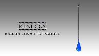 Review Kialoa Insanity Paddleboard Paddle [upl. by Ellebasi]