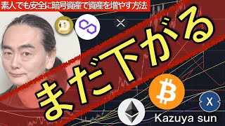 まだ下がる。 クリプト３６９ kazuyasun  BTC ETH XRP XDC MATIC DOGE [upl. by Lucy599]