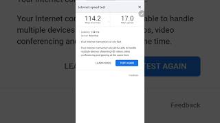 How to Check internet speed  internet speed test  internet speed kaise check kare  shorts short [upl. by Bottali]