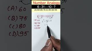 Number Analogy Reasoning Short Tricks  reasoning short tricks rrbntpcrrb ssccgl sscgd sscchsl [upl. by Eniarda]