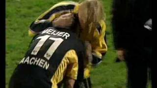 DFB Pokal 2004 Alemannia Aachen  Bayern München 21 Schlusspfiff [upl. by Ahsinam604]