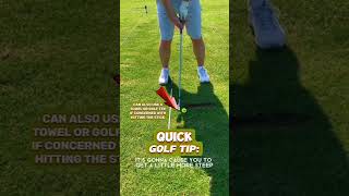 Do you struggle with contact This drill will help golf golftips shorts [upl. by Tirma]