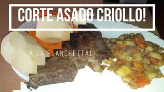 ASADO CRIOLLO A LA PLANCHETA  TODO A LA PLANCHETA [upl. by Osgood]