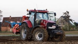 Case IH Puma 195 CVX mais zaaien 2013  De Nobele uit Zulte [upl. by Holder501]