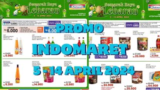 Promo Indomaret 5  14 April 2024  Semarak Raya Lebaran di Indomaret [upl. by Annaitsirk]