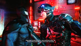 Batman Arkham Knight 4K  Poison Ivy Death Arkham Knight boss fight Excavator Saving Barbara [upl. by Yrohcaz]