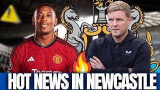 🔥MARTIAL LAW AT NEWCASTLE MAGPIES EYE SHOCK MOVE FOR FREE AGENT STRIKER [upl. by Anayra27]