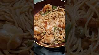 Prawn pasta for dinnerfood funny fun [upl. by Barclay206]