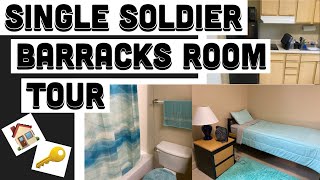 Single Soldier Barracks Room Tour  Ft Benning [upl. by Mcfadden]