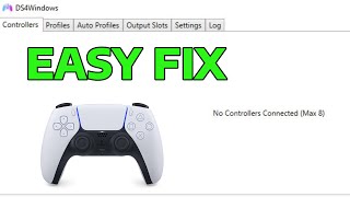 NEW METHOD 2024 Fix DS4Windows Not Detecting Controller [upl. by Grous886]