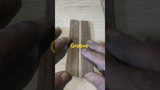 Groove Moulding woodworking homedecor [upl. by Dlarrej]