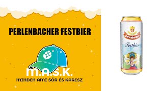 Perlenbacher festbier Német oktoberfest sör teszt [upl. by Gefell]