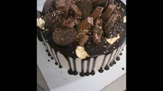 Chocolate Cake Decoration ideas  Over load Chocolate Cake  chocolate Garnish  Sarikas Kitchen [upl. by Roseline]