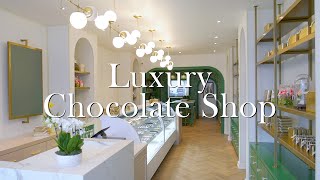 Designing a Luxury Chocolate Shop  Burke Candy Project Tour [upl. by Eednam]