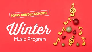 KAES Middle School Winter Music Program [upl. by Lejna]