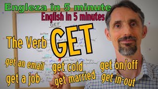 Lectii de Engleza  The Verb GET  English Lessons [upl. by Jephthah]