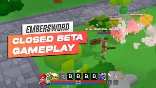 Embersword  Closed Beta Gameplay 2024  MMORPG [upl. by Damahom]