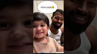 Hardik and Agastya chit chatpapa hardikpandya agastyapandya [upl. by Rutledge]