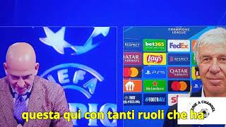 gasperini post stoccarda atalanta 02 [upl. by Adlev]