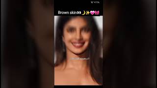 Brown skin hits different music bollywood song love fans 🌙✨️💗🎀🫀👀💖 [upl. by Treble]