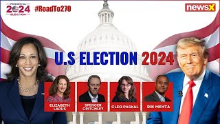 US Election 2024  Harris Vs Trump  Who Has The Edge  NewsX [upl. by Schulz]