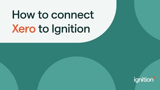 How to Connect Xero to Ignition [upl. by Oiram]